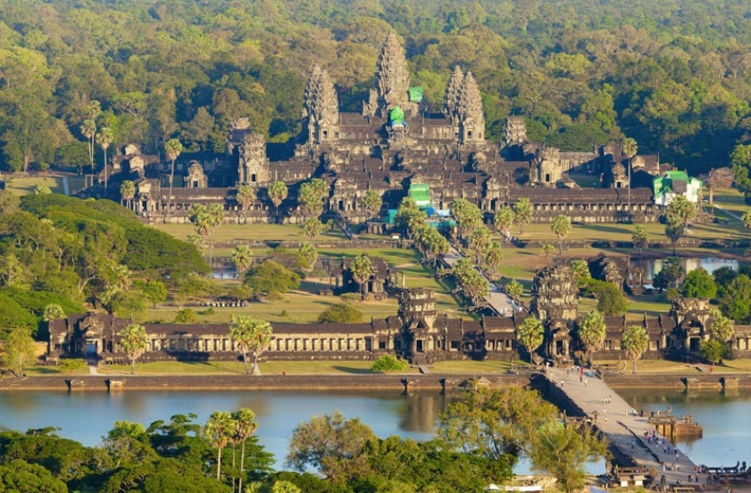 Laos Cambodia tour 20 days From Thailand to Angkor and beach