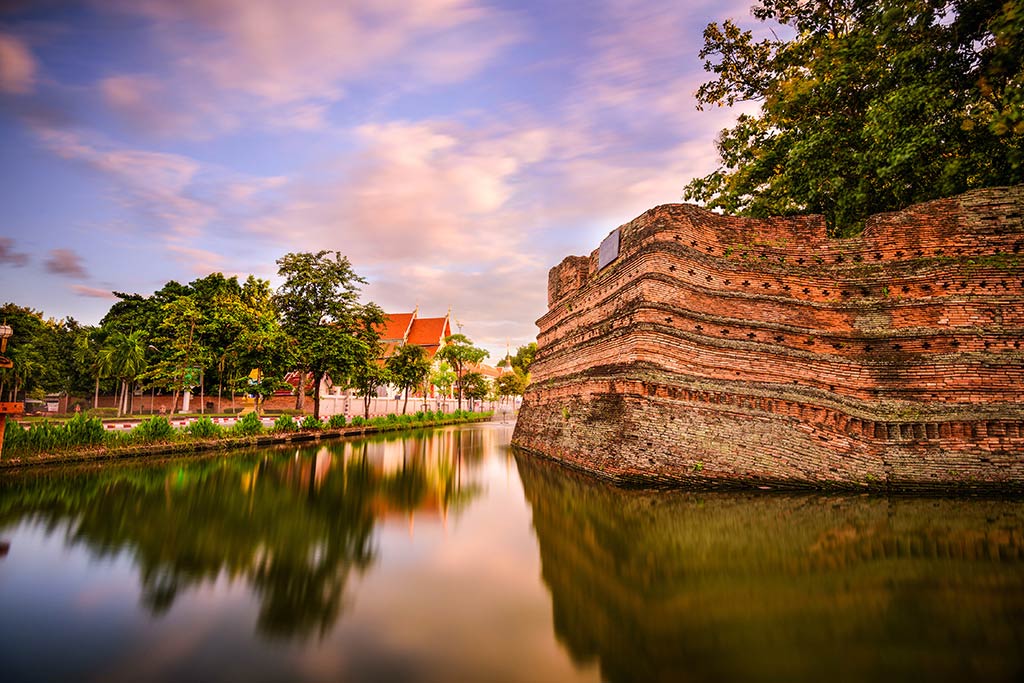 Chiang Mai old city wall