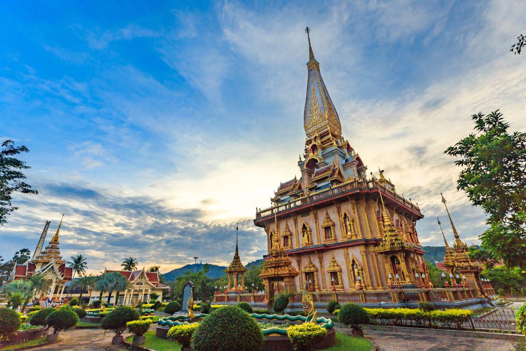 Visited Buddhist temple is Chalong Temple