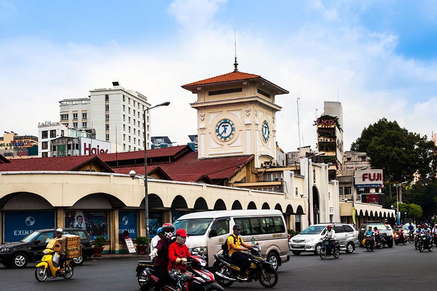 Ben Thanh market in Ho Chi Minh city