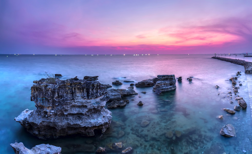 Phu Quoc sea sunset